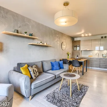Apartmán Apartamenty Polanki Park Aquarose Kolobrzeg- Basen,Sauna,Silownia,Place Zabaw Dla Dzieci - Inclusive , Restauracja, Garaz